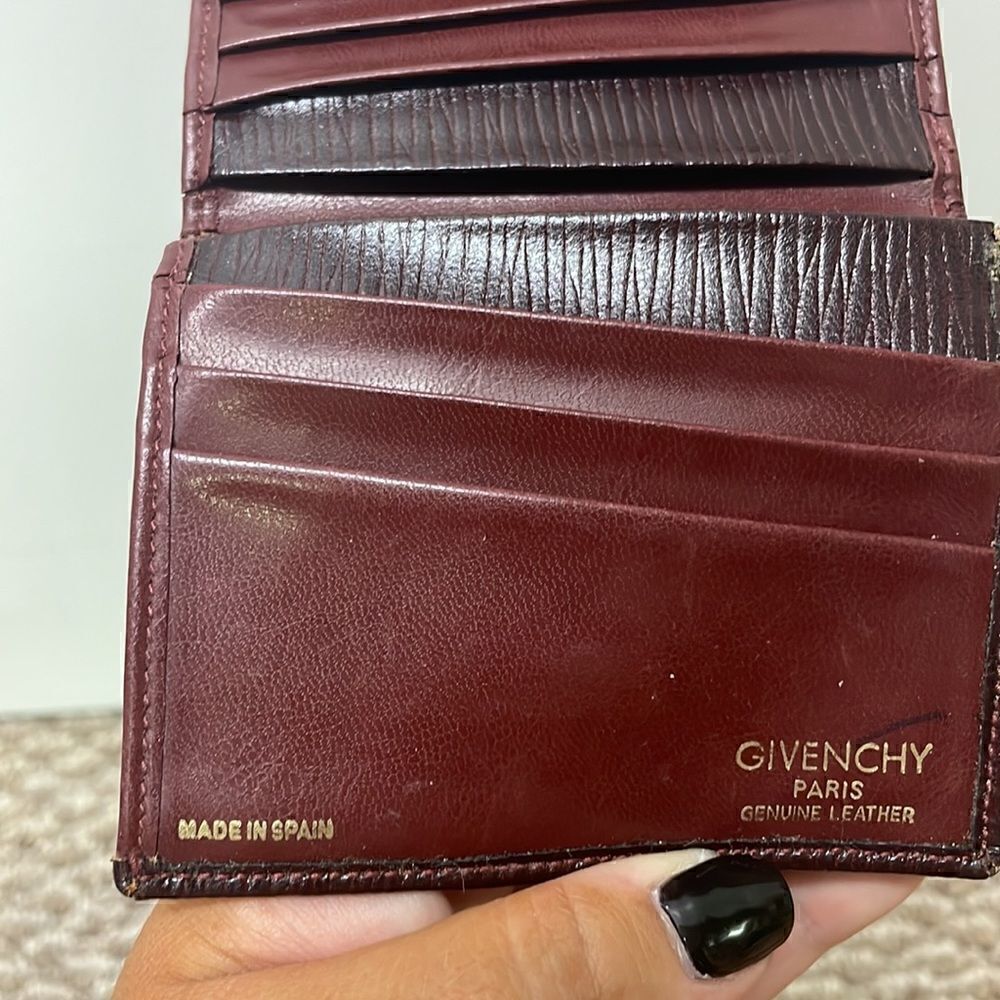 Givenchy Maroon Wallet   - Picture 6 of 10